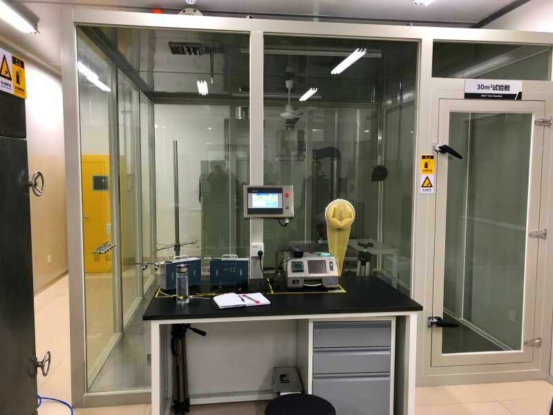 空氣凈化器CADR測(cè)試艙廠家推薦(圖1) 30立方米空氣凈化器CADR測(cè)試艙