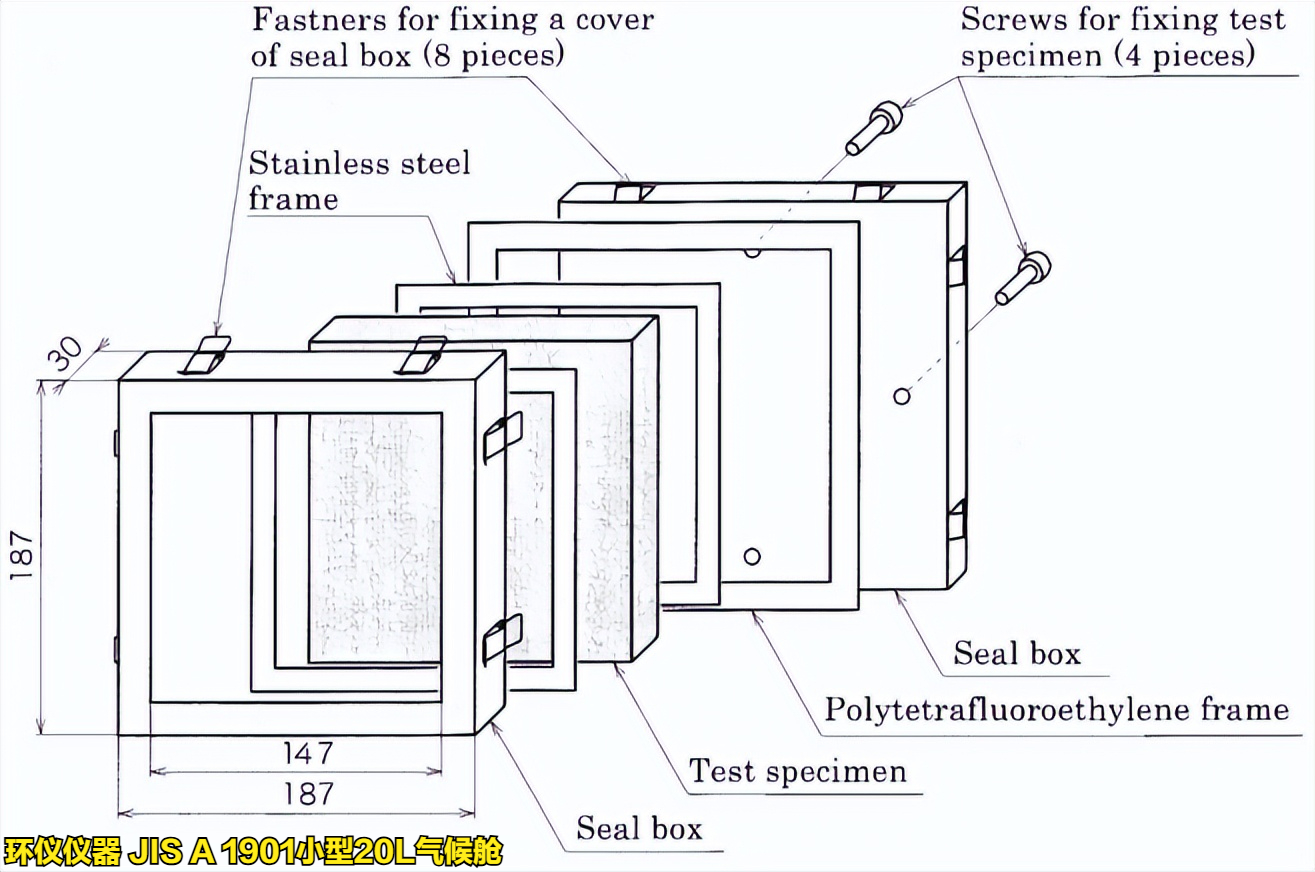 JIS A 1901小型20L氣候艙的結構講解(圖4)